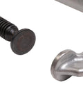 Close-up of Heavy Duty C Clamp components showing durable screw handle and metal pressure pad for gripping.