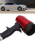 High Volume 6000L Per Minute Industrial Heat Gun For Shrink Wrapping Tubing Drying And Water Based Paint Curing with red aluminum design.