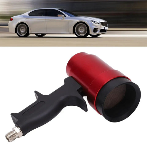 High Volume 6000L Per Minute Industrial Heat Gun For Shrink Wrapping Tubing Drying And Water Based Paint Curing with red aluminum design.