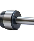 3MT Long Nose High Speed CNC Live Center Medium Duty Morse Taper 3, side view, steel construction, 60 degree point