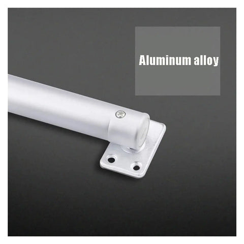 Automatic Door Closer 60Kg Heavy Duty with Soft Closure and Adjustable Gas Spring, aluminum alloy material focus