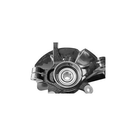 Front view of Front Left Wheel Bearing And Hub Assembly For Kia Optima 2011 2013 Preassembled And Ready To Install