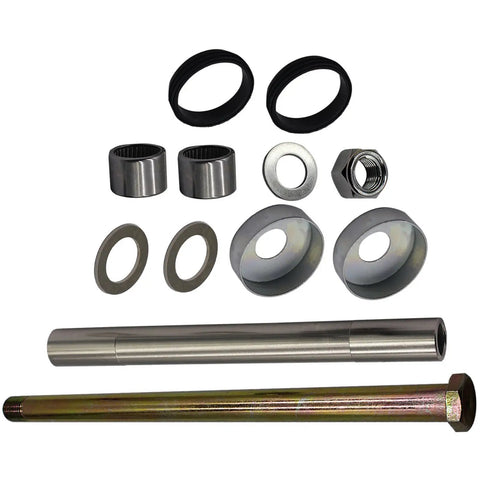 Swingarm Bearings Rebuild Kit And Swingarm Bolt Kit For 1987 To 2006 Banshee 350 YFZ350 ATV Front And Rear Swingarm Upgrade With Beefed Up High Strength Steel For Durable Easy Install, with bearings, spacers, washers, and bolts