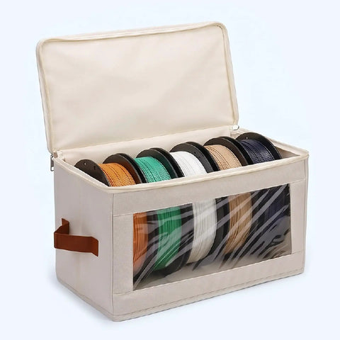 Level Up Your 3D Printing Setup With This Hardcore 4Pack Filament Storage Bag Crafted From Heavy Duty Oxford Material And Loaded With Dry Desiccant Packs For Humidity Defense Plus A Snap Down Frame To Lock 24 PLA ABS PETG TPU Spools Away Safe