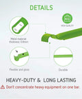 Details of Beefy 2 Piece Grow Tent Support Poles 48x48 Inches, zinc-plated, showing material thickness and durability features