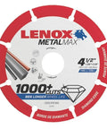 MetalMax 4 1/2 Inch Segmented Rim Diamond Cutting Wheel For Metal 7/8 Inch Arbor 13,200 Max RPM