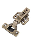 Hydraulic Cabinet Hinges With Dampers No Squeak Soft Close For Wardrobe And Cupboard Doors Copper Core Half Overlay DIY Friendly Install
