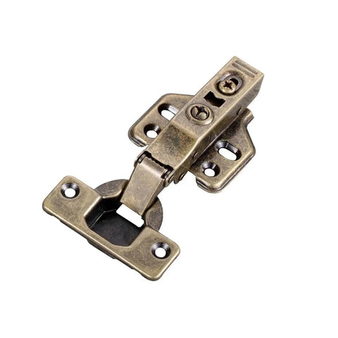 Hydraulic Cabinet Hinges With Dampers No Squeak Soft Close For Wardrobe And Cupboard Doors Copper Core Half Overlay DIY Friendly Install