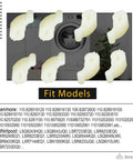 Image showing Eight Pack Washer Agitator Dogs Replacement Kit For Whirlpool Kenmore And Compatible Top Load Washers