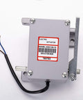 12V/24V ADC120 Electronic Actuator Rotary Servo with Proportional Torque shown with model label and wires, ideal for small carburetor pumps