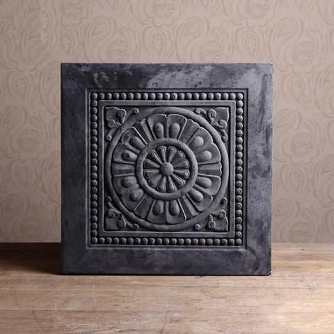 Reusable Concrete Paver Mold For DIY Pathways And Driveways Antique Colored Brick Design 17.32 By 17.32 Inches