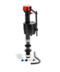 Silent Fill Valve Kit GP1083167 for Class Five Toilets with adjustable manual fill valve and components displayed
