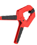 Beefy Heavy Duty Woodworking Spring Clamp With Anti Slip Handle And 4 Inch Opening Two Color Durable ABS Plastic 65 Mn Spring