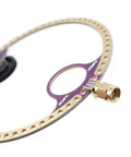 Rad 2 Pack Donut VHF UHF FM Mini Loop Antenna with SMA connector, showcasing tunable butterfly capacitor for HFDY Malachite DSP