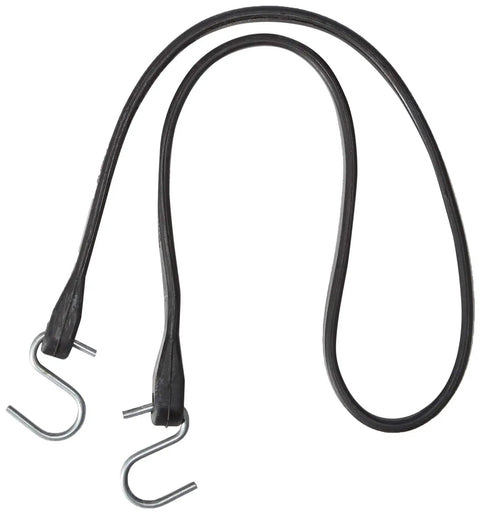 41 Inch 10 Pack Heavy Duty Rubber Bungee Cords With Hooks For Outdoor Cargo Tie Downs Flatbed Tarp Straps Durable Natural Rubber Built To Haul
