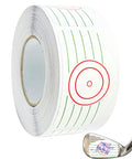 Golf Impact Tape Labels 250 Pcs Roll For Swing Training Irons And Woods Club Face Stickers Dope Waterproof Real Time Feedback Blue Marks