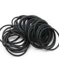All-Purpose Black Nitrile O-Ring Seal Kit, 3.5mm Cross Section and 10 to 285mm Outer Diameter Range, 10 or 50 Pack, Go-To Seals for Cars, Doors, Windows, Appliances, Pumps and More, Durable Oil and Air Leak Proof black nitrile O-rings