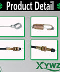 46.5 Inch Power Rake Activation Cable Replacement For Husqvarna BG22 DT18BF DT22 Jonsered Poulan Detail Views