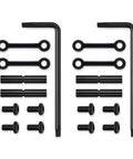 Two Pack Anti Slip Rotation Pins With Locking Action, Heavy Duty Steel Construction, Corrosion Resistant Coating, Anti Walk Design That Prevents Rotation Or Slippage In Harsh Environments, Ideal For Machinery, Equipment, And Industrial Setups. black steel pin kit with screws