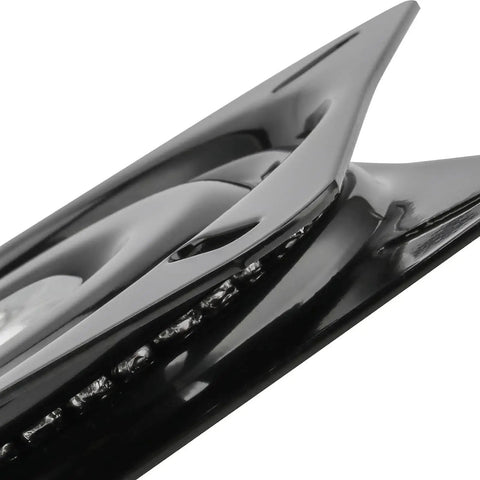 Close-up of Built Tough Six Pack Black Square Bar Stool Swivel Plate showing its heavy-duty design and ball bearing mechanism.