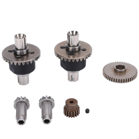 High Hardness RC Car Gear Set With Differential And Upgraded Gears For One Sixteenth Scale Models 16101 16102 16103