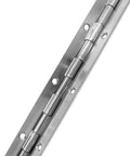 Piano Hinge 24 Inch Heavy Duty 0.06 Inch Thick 304 Stainless Steel Continuous Hinge With Polished Finish For Cabinets And Doors