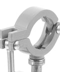 Close-up of 360 Degree Rotating Table Vise With Suction Cup Base, showcasing its robust metal clamp for woodworking and DIY projects.