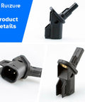 Heavy Duty Front Abs Wheel Speed Sensor Pair For Ford Escape Focus And Volvo, detailed view of connectors and design.