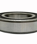 Side view of Go-To Deep Groove Ball Bearing 6007 35x62x14mm, double rubber sealed, steel cage for industrial applications
