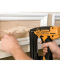 Using Brad Nailer Kit With Smart Point Technology, 18 Gauge Pneumatic Nailer Delivers 5/8 To 2-1/8 Inch Nails, Lightweight Tool