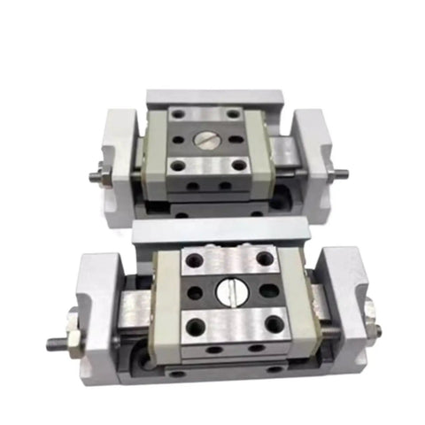 Air Slide Table For Smooth Effortless Loading And Precise Positioning MXP Series Includes MXP12 MXP16 MXP12-15 MXP12-25 MXP16-20 MXP16-30 With Cylinders