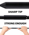 64 Inch Adjustable Metal Ground Soil Probe Rod With T Handle Pro Grade for septic tank locating and soil sampling, close-up view