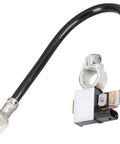 Top Tier Smart Battery Sensor Tracking Voltage Current And Temp For Universal Modern Ride Fit While Slashing Emissions And Keeping Your Car Humming Sweet In Bmw And Mini From 2005 To 2016, showing battery sensor with black wire and metal connector.