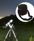 Telescope in field with Rugged Heavy Duty Telescope Equipment Storage Bag With Protective Padding And Oxford Cloth inset.