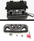 2-In-1 Chamfer and Radius Plane for Woodworking, Depth Adjustable 1/32 Inch (5mm), with storage case and accessories