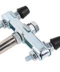 Beefy Pro Grade Heavy Duty Double Head Push Pull Toggle Clamp, high carbon steel, visible bolts and nuts, for woodworking jigs.