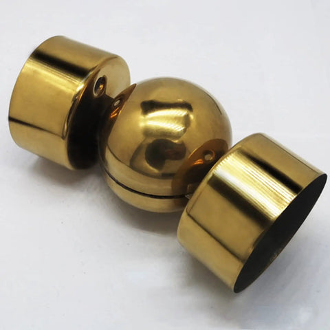 Glossy gold brackets for Slick Clear Acrylic Stair Handrail With Glossy Gold Brackets For Modern Homes And No Sweat Non Slip Grab Bar Kit.