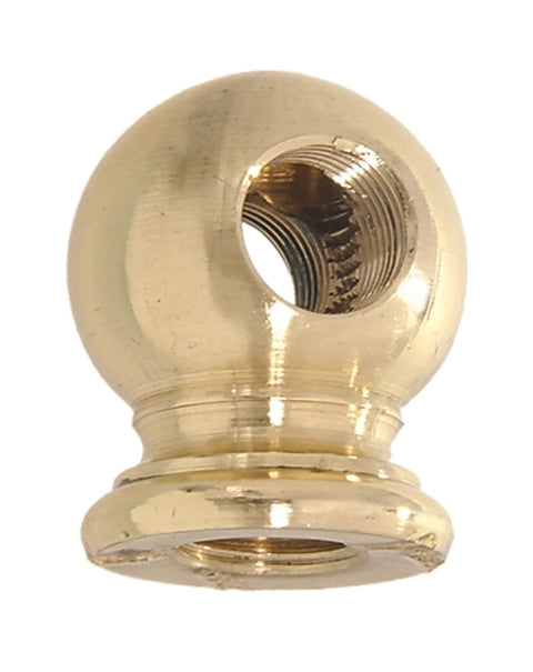 Three Way Brass Arm Back With One Eighth F Threads On All Sides Unfinished Brass Finish Seven Eighths Inch Diameter