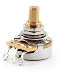 Guitar potentiometer 500k CTS The Art Of Tone with short brass shaft and PCB lugs