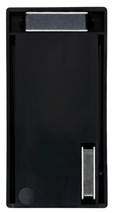 Large Plastic Magnetic Key Case For Spare Key Storage With Heavy Duty Magnets That Stick To Metal Surfaces, front view