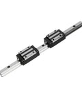 Beefy Square CNC Linear Rail Kit HGH15 39.37 Inch 1000mm Long Guide Rail 15mm Wide With 2 HGH15 CA Carriage Blocks for CNC Routers