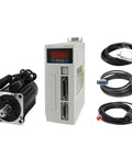 High Precision 220V AC Servo Motor With 4Nm Torque At 2500 RPM 1KW Single Phase Drive Permanent Magnet AASD 20A Matched Driver Shielded Wire