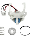 Washer Mode Shifter Actuator Kit Replacement For GE Washers Replaces 4587847 And 4588013 Parts WH03X30517 WH05X25036 WH05X24435 WH05X24185 WH01X27538 PS16554752 AP7014559, with wiring and springs