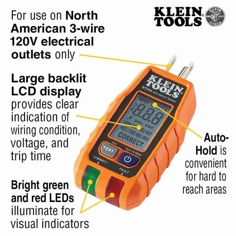Must Have All In One Digital Multimeter Test Kit With Non Contact Voltage Tester Receptacle Tester And Test Leads 600V CAT III Safety LCD
