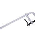 Heavy Duty F Clamps Set Drop Forged 40 Cr Steel Bar Vise Jaw Locking Tools 1400 Lbs Force with 24 inch length for sturdy grip.