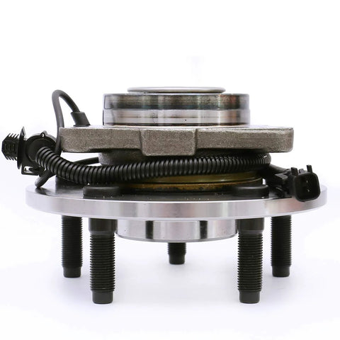 Side view of Front Wheel Bearing Hub Assembly For 2006-2008 Dodge Ram 1500 4 Wheel ABS 5 Lug Crew Cab And Standard Cab Front Left And Right Pair Set Of 2 OE Quality Ready To Roll
