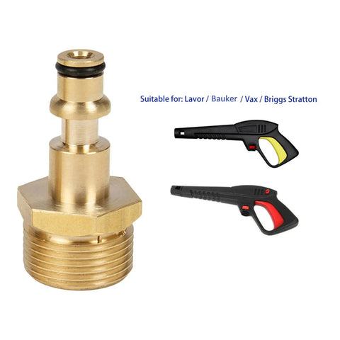 Solid Brass 6X Hose Diverter Repair Kit Adapter For Lavor High Pressure Washer Converts M22 Female To Quick Connect Upgrade Your