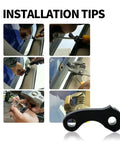 Installation tips for Beefed Up Rear Window Latch Hinge Pivots Replacement For Tacoma 1995 To 2004 And Tundra Xtracab 2000 To 2006