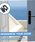 Six pack self closing cabinet hinges for door modernization.