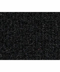 Close-up view of black heavy duty flooring material for Straight Fire Interior Carpet Kit For 2007 To 2009 Chevy Suburban 2500.